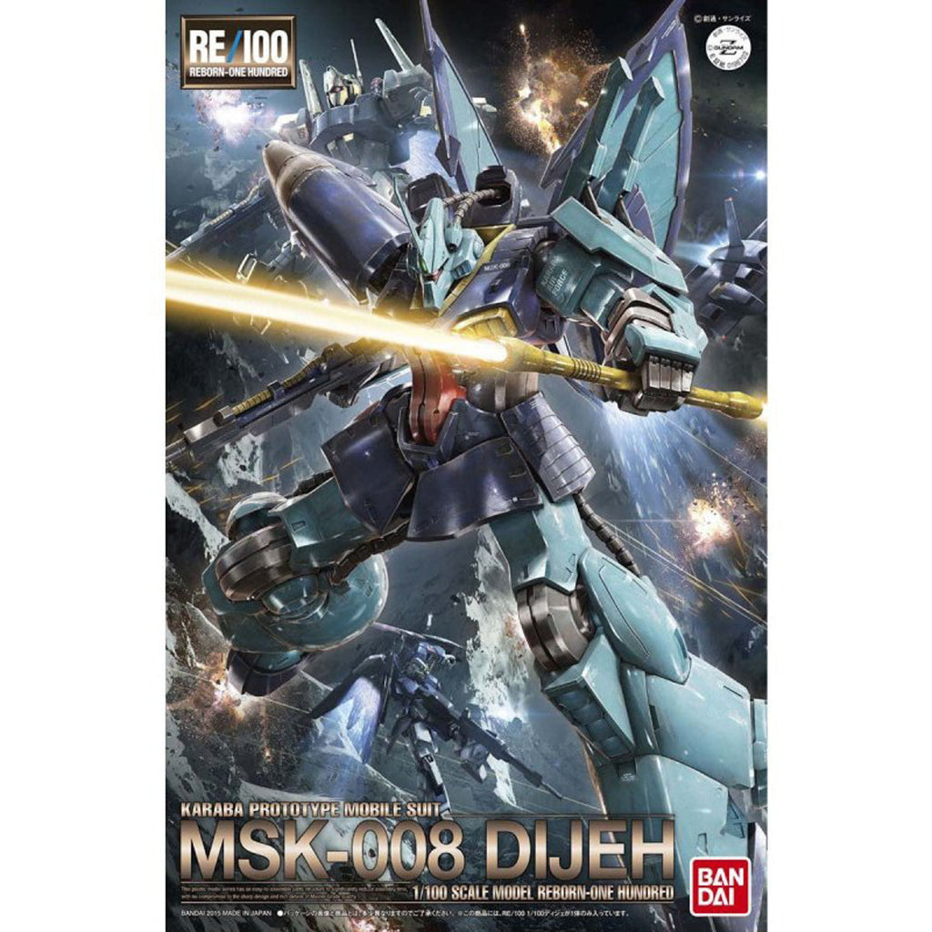MSK-008 Dijeh - Gundam - RE 1/100 - Bandai