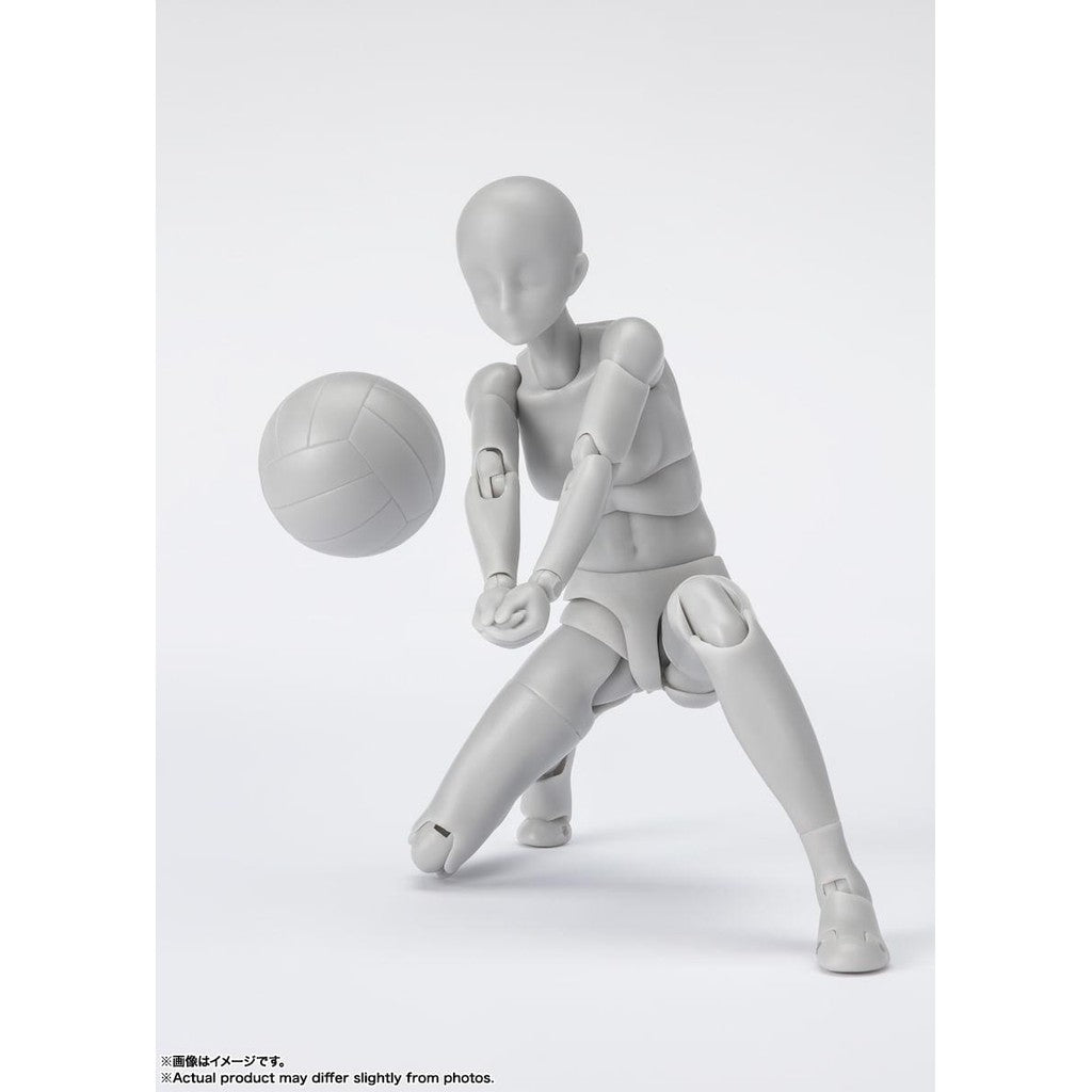Figura Body Chan School Life Edition DX Set Gray Collor Ver - S.H.Figuarts - Bandai