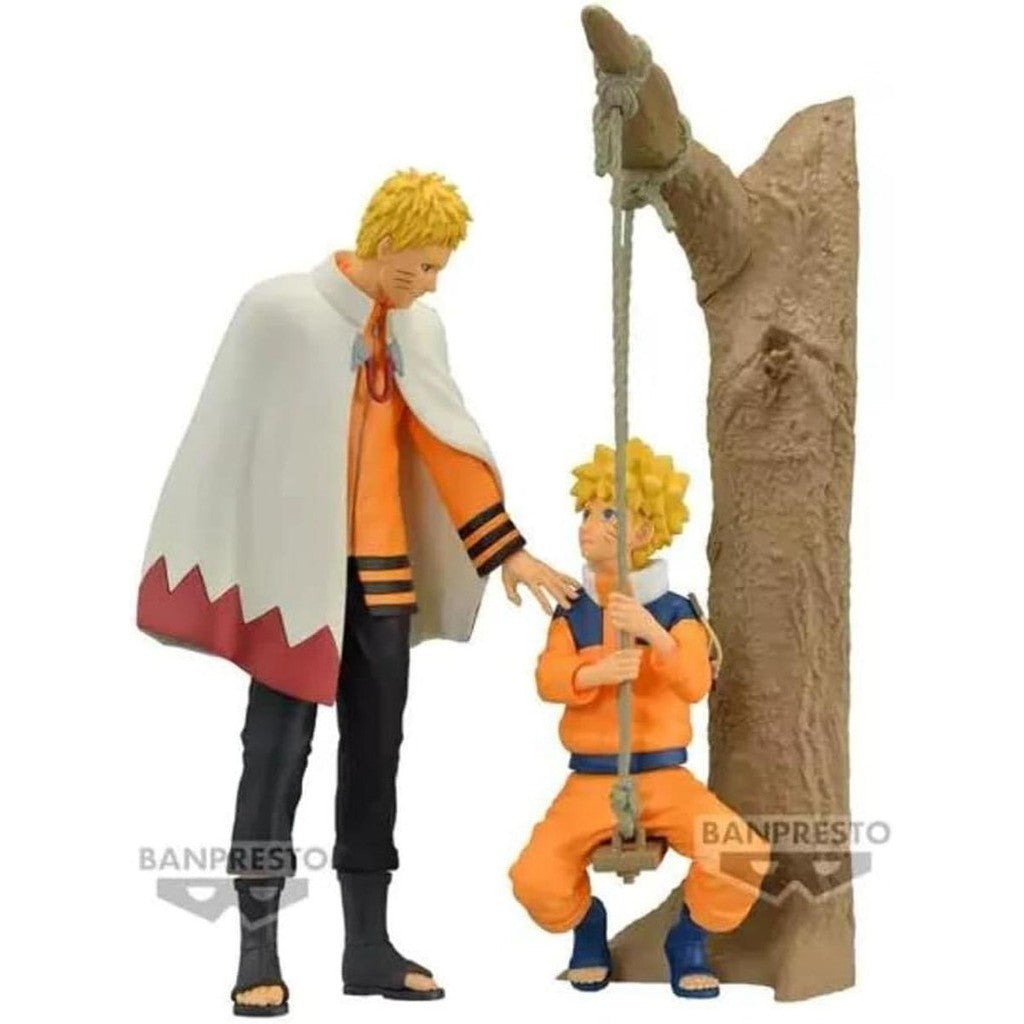 Estátua Uzumaki Naruto Hokage - Naruto - 20th Anniversary Figure - BANPRESTO - BANDAI