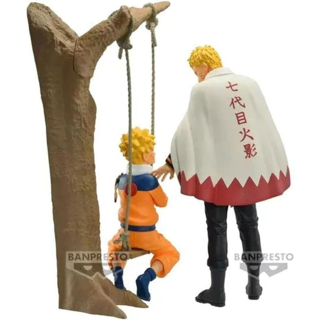 Estátua Uzumaki Naruto Hokage - Naruto - 20th Anniversary Figure - BANPRESTO - BANDAI