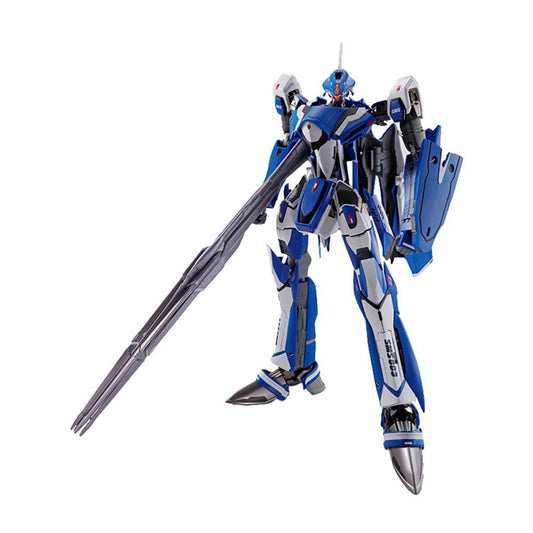 Figura VF-25G Super Messiah Valkyrie Michael Blanc Use Revival Ver - Macross Frontier - DX Chogokin - Bandai