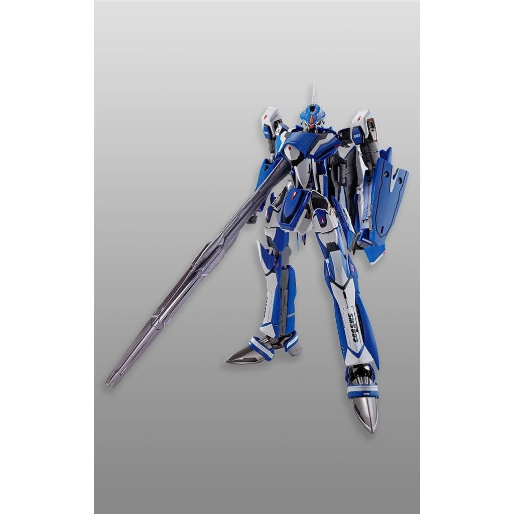 Figura VF-25G Super Messiah Valkyrie Michael Blanc Use Revival Ver - Macross Frontier - DX Chogokin - Bandai