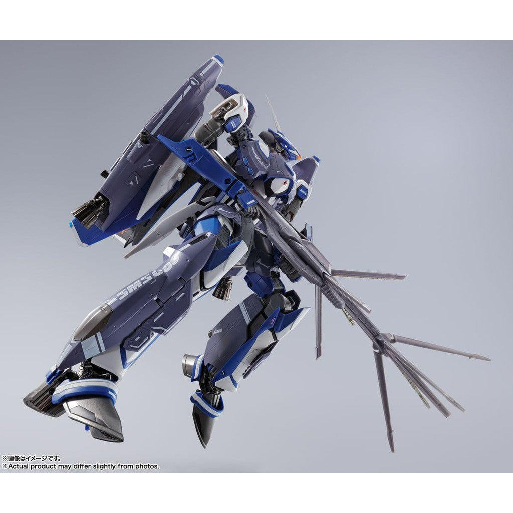 Figura VF-25G Super Messiah Valkyrie Michael Blanc Use Revival Ver - Macross Frontier - DX Chogokin - Bandai