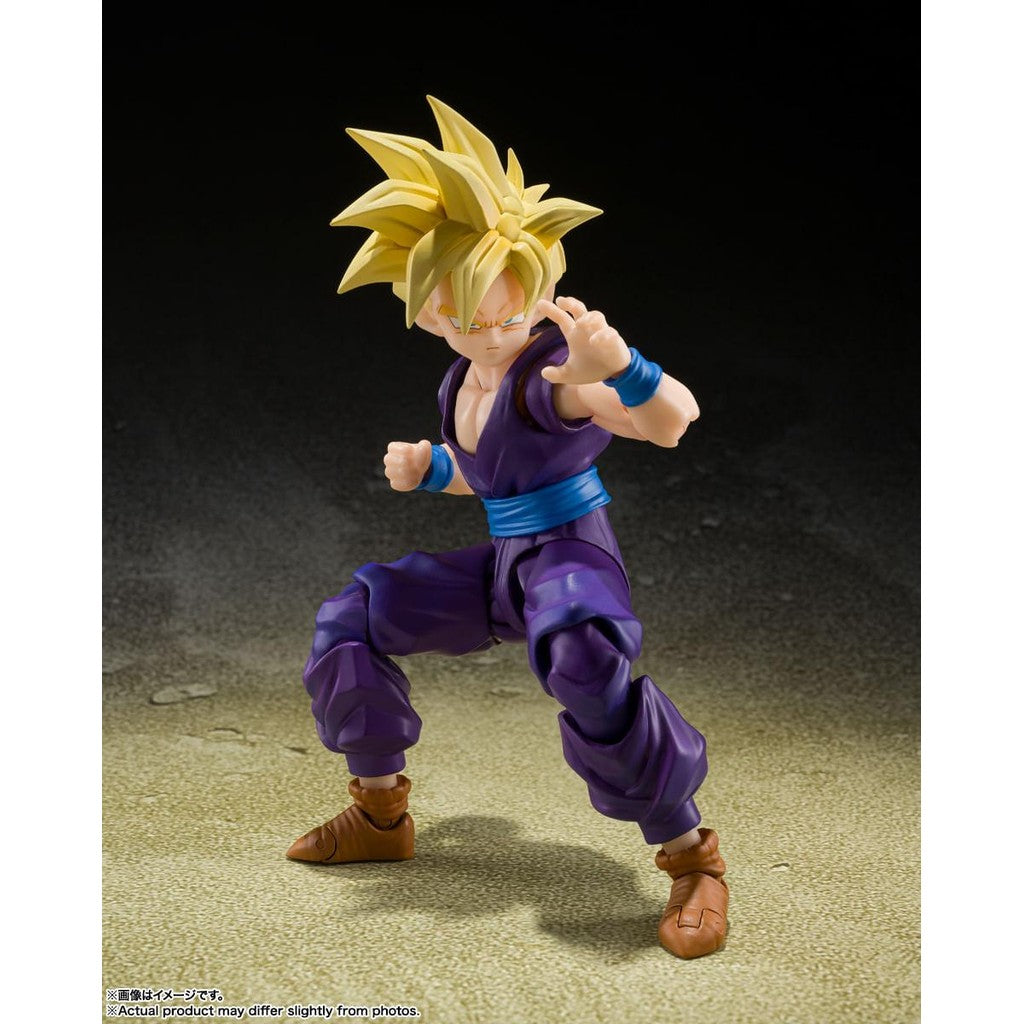 Figura Super Saiyan Son Gohan The Warrior Who Surpassed Goku - Dragon Ball Z - S.H.Figuarts - Bandai