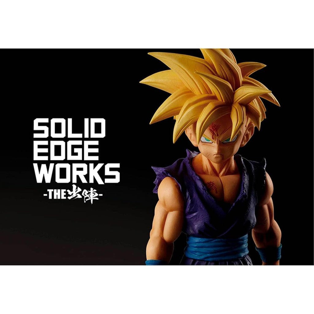 Estátua Son Gohan Super Saiyan Vol 5 - Dragon Ball Z - Solid Edge Works - BANPRESTO - BANDAI