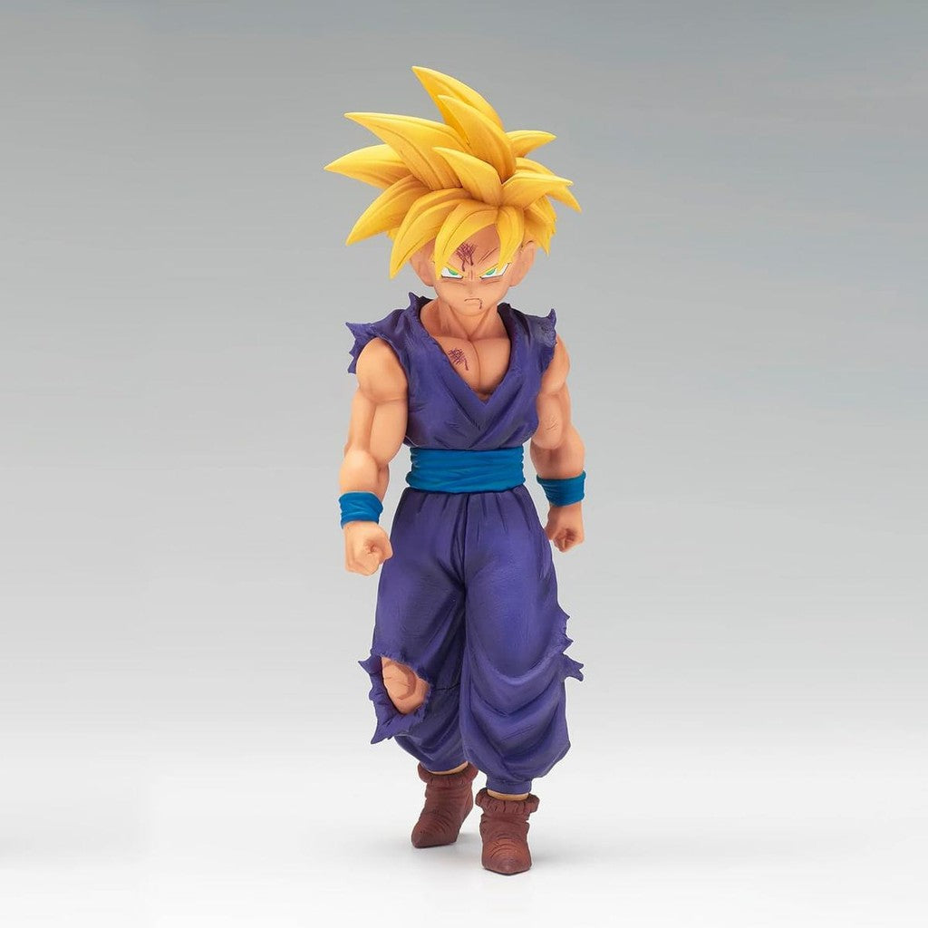 Estátua Son Gohan Super Saiyan Vol 5 - Dragon Ball Z - Solid Edge Works - BANPRESTO - BANDAI