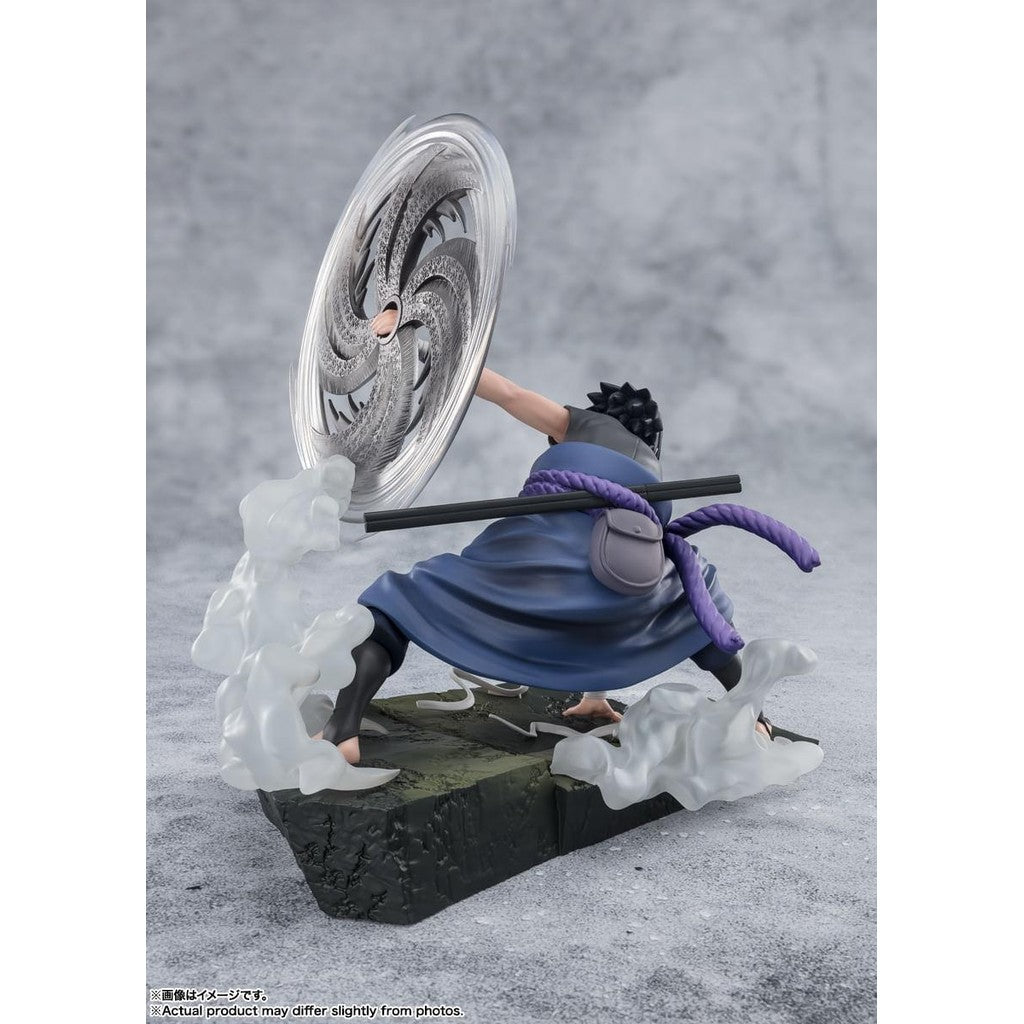 Estátua Sasuke Uchiha The Light and Dark of The Mangekyo Sharingan - Naruto Shippuden - Figuarts Zero - Bandai