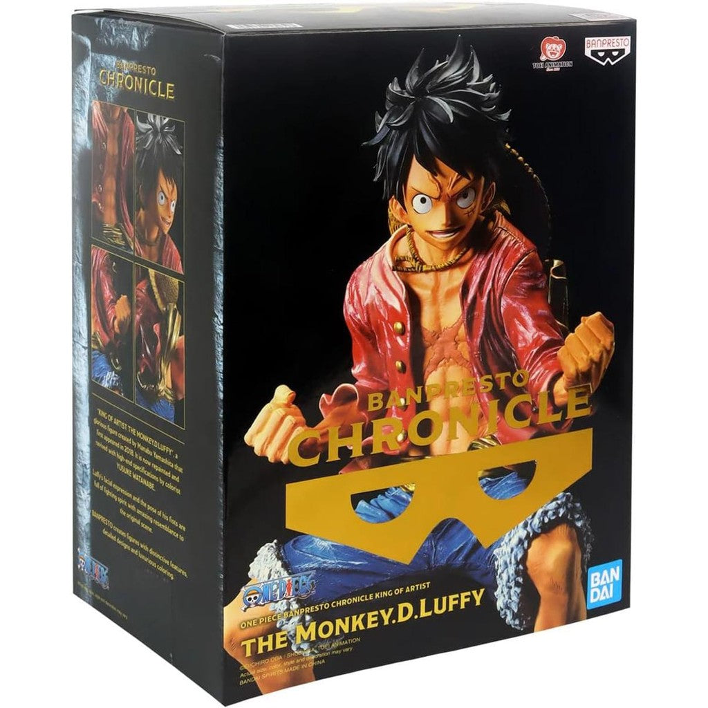 Estátua Monkey D. Luffy - One Piece - Chronicle King of Artist - BANPRESTO - BANDAI