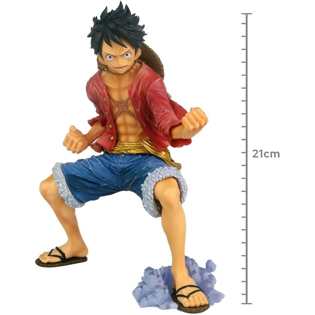 Estátua Monkey D. Luffy - One Piece - Chronicle King of Artist - BANPRESTO - BANDAI