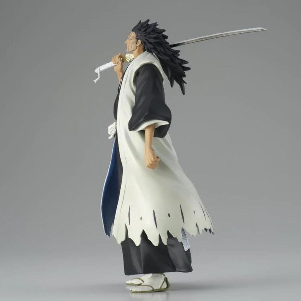 Estátua Kenpachi Zaraki - Bleach - Solid and Souls - BANPRESTO - BANDAI