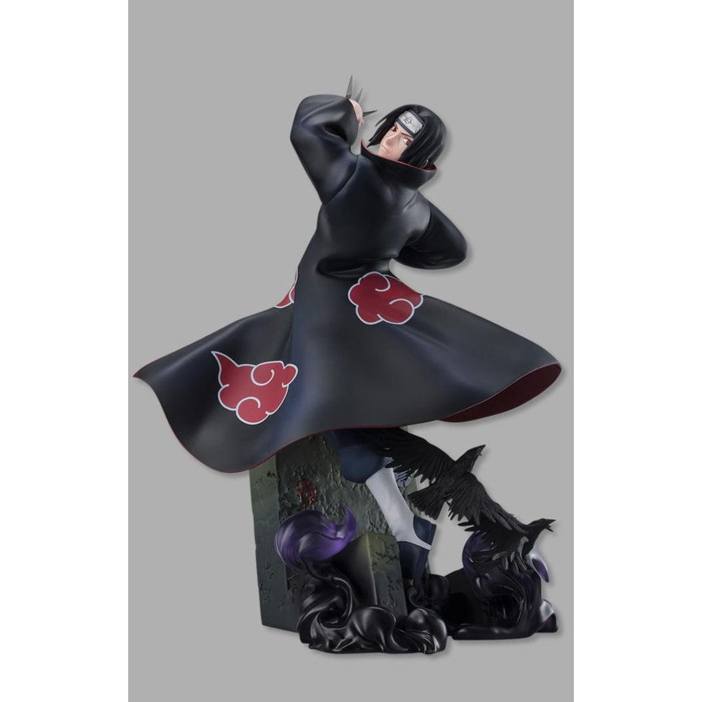 Estátua Itachi Uchiha The Light and Dark of The Mangekyo Sharingan - Naruto Shippuden - Figuarts Zero - Bandai