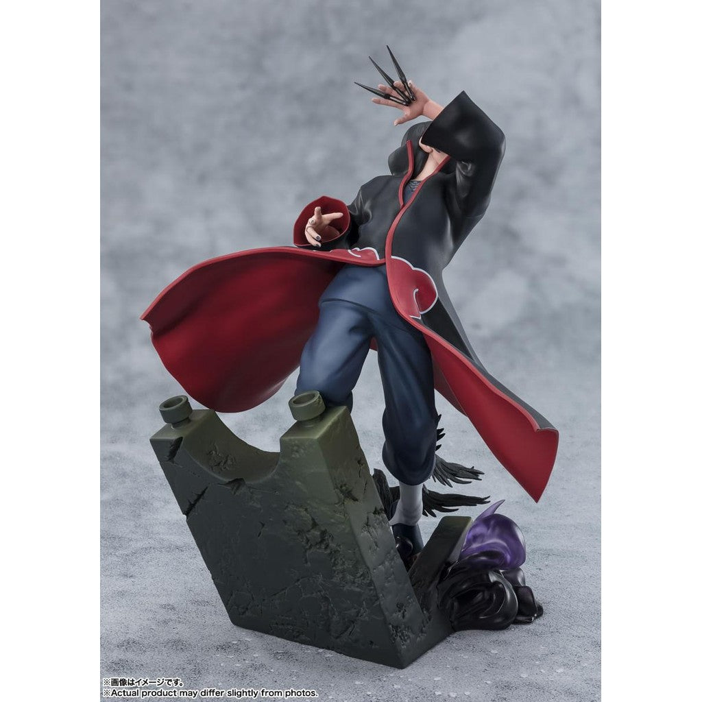 Estátua Itachi Uchiha The Light and Dark of The Mangekyo Sharingan - Naruto Shippuden - Figuarts Zero - Bandai