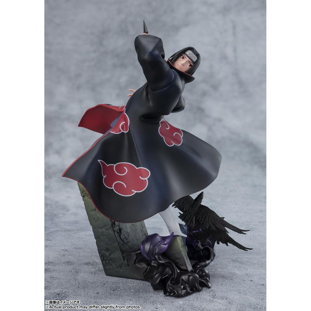 Estátua Itachi Uchiha The Light and Dark of The Mangekyo Sharingan - Naruto Shippuden - Figuarts Zero - Bandai