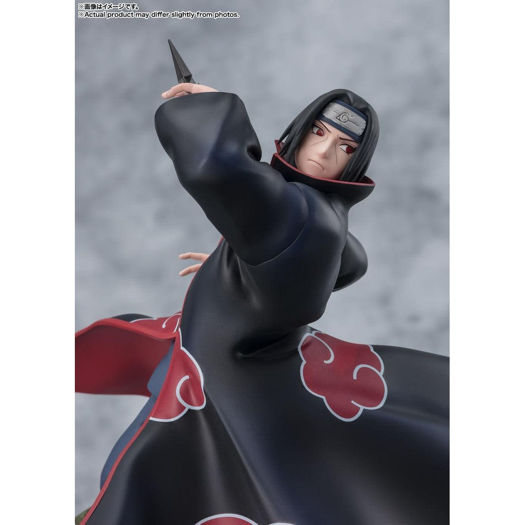Estátua Itachi Uchiha The Light and Dark of The Mangekyo Sharingan - Naruto Shippuden - Figuarts Zero - Bandai