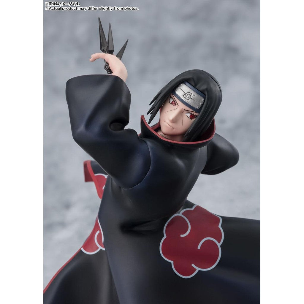 Estátua Itachi Uchiha The Light and Dark of The Mangekyo Sharingan - Naruto Shippuden - Figuarts Zero - Bandai