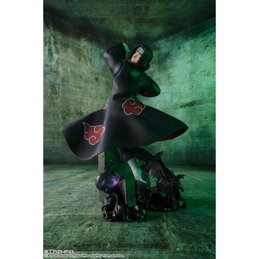 Estátua Itachi Uchiha The Light and Dark of The Mangekyo Sharingan - Naruto Shippuden - Figuarts Zero - Bandai