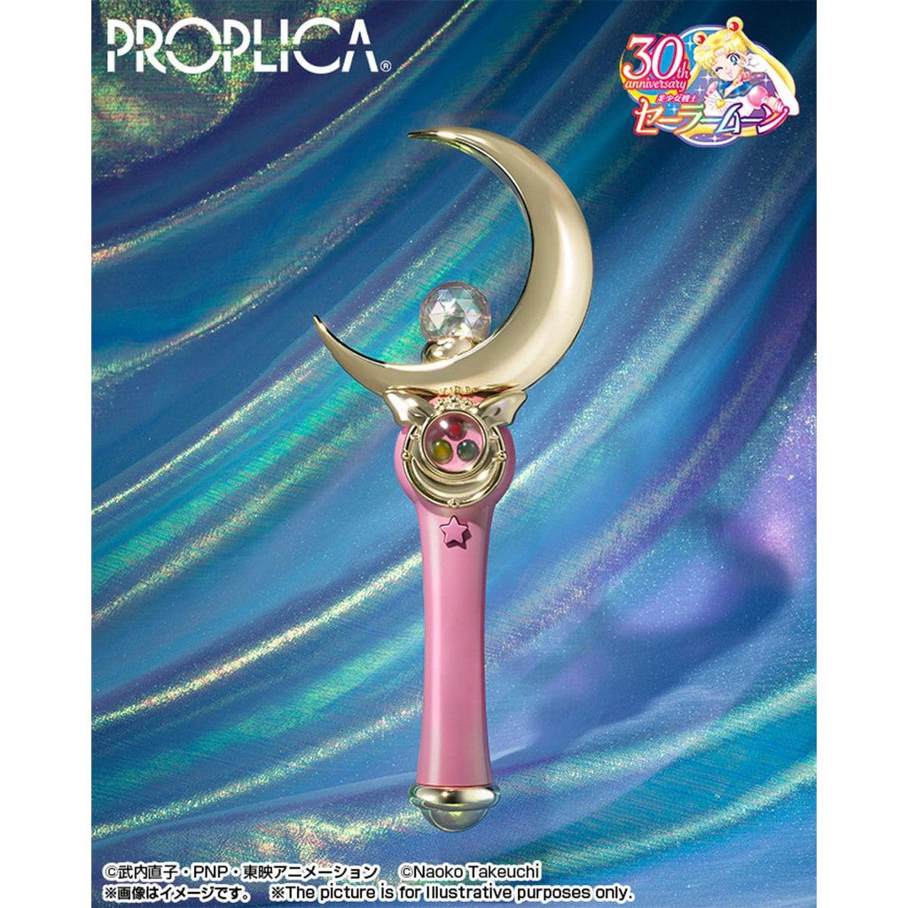 Figura Moon Stick Brilliant Color Edition - Sailor Moon - Proplica - Bandai
