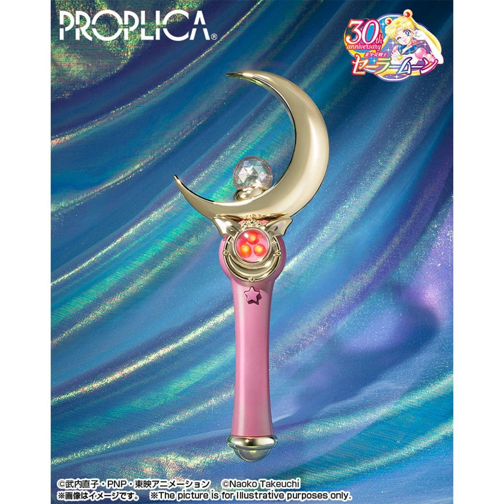 Figura Moon Stick Brilliant Color Edition - Sailor Moon - Proplica - Bandai
