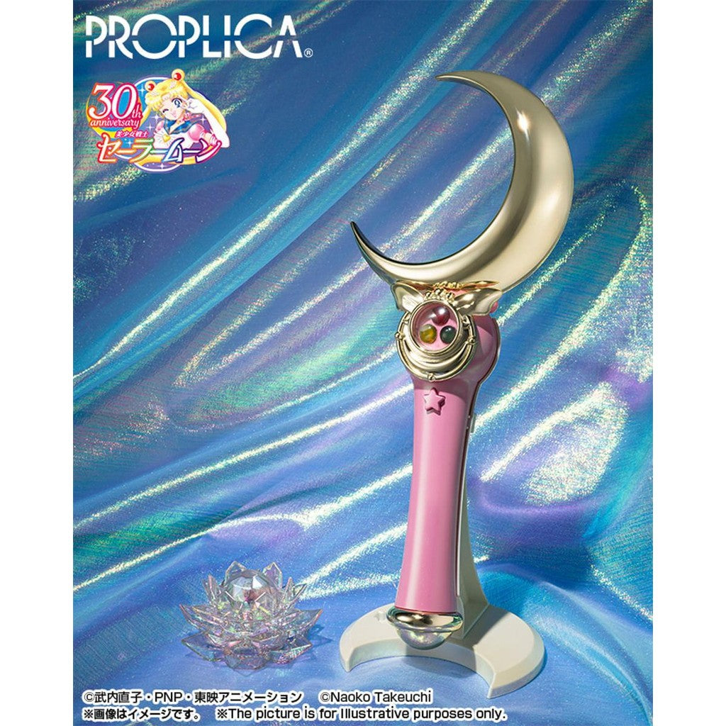 Figura Moon Stick Brilliant Color Edition - Sailor Moon - Proplica - Bandai