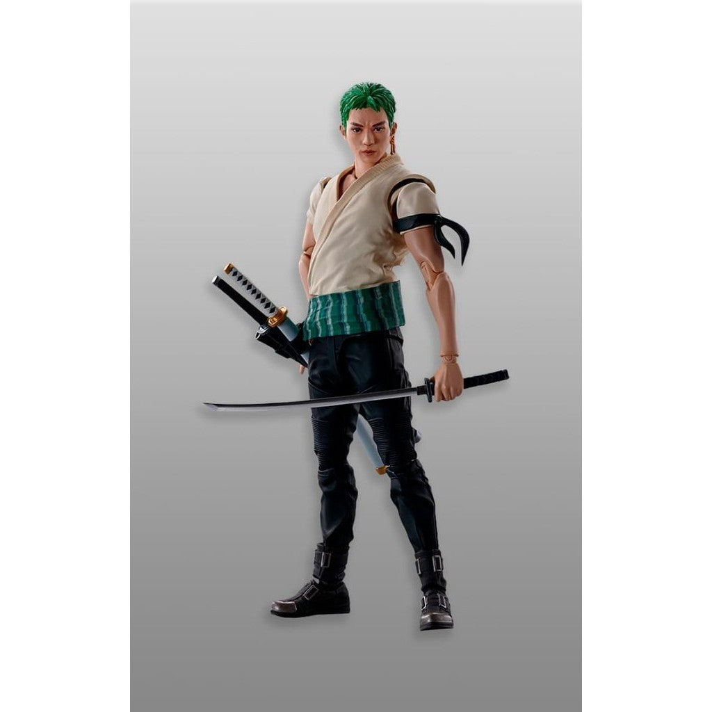 Figura Roronoa Zoro - Netflix Serie One Piece - S.H.Figuarts - Bandai