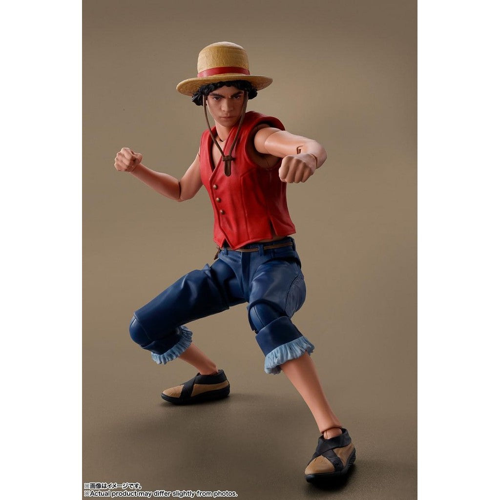 Figura Monkey D. Luffy - Netflix Serie One Piece - S.H.Figuarts - Bandai