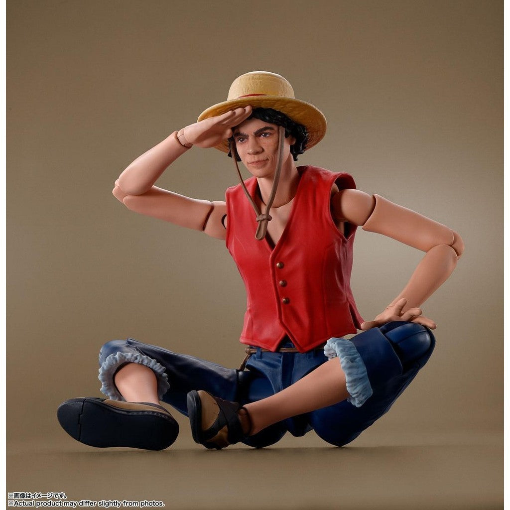 Figura Monkey D. Luffy - Netflix Serie One Piece - S.H.Figuarts - Bandai