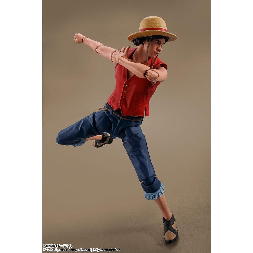 Figura Monkey D. Luffy - Netflix Serie One Piece - S.H.Figuarts - Bandai