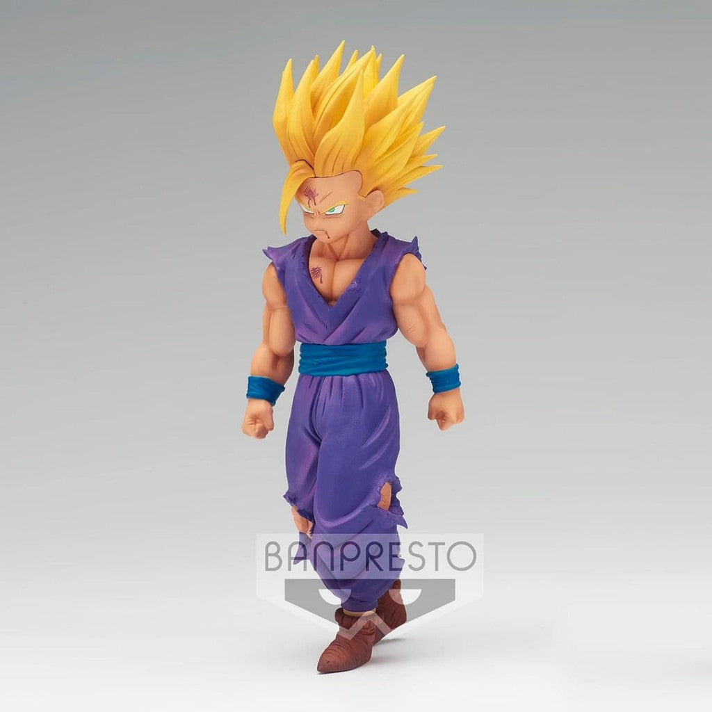 Estátua Son Gohan Super Saiyan 2 Vol 5 - Dragon Ball Z - Solid Edge Works - BANPRESTO - BANDAI
