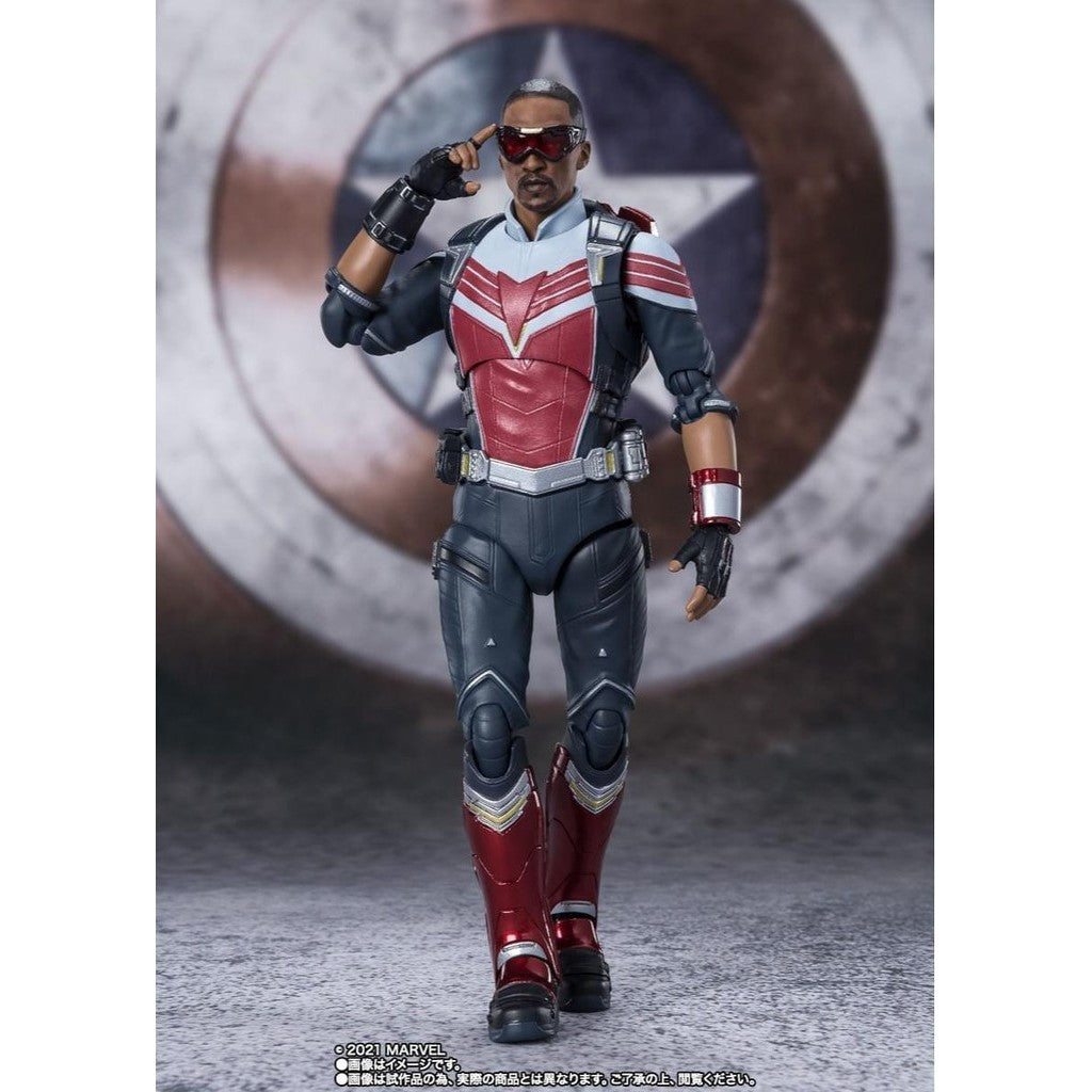 Figura Falcon - The Falcon and the Winter Soldier - S.H.Figuarts - Bandai
