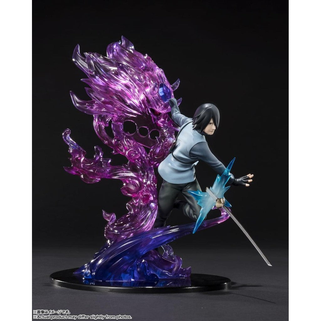 Estátua Sasuke Uchiha - Boruto - Figuarts Zero - Bandai