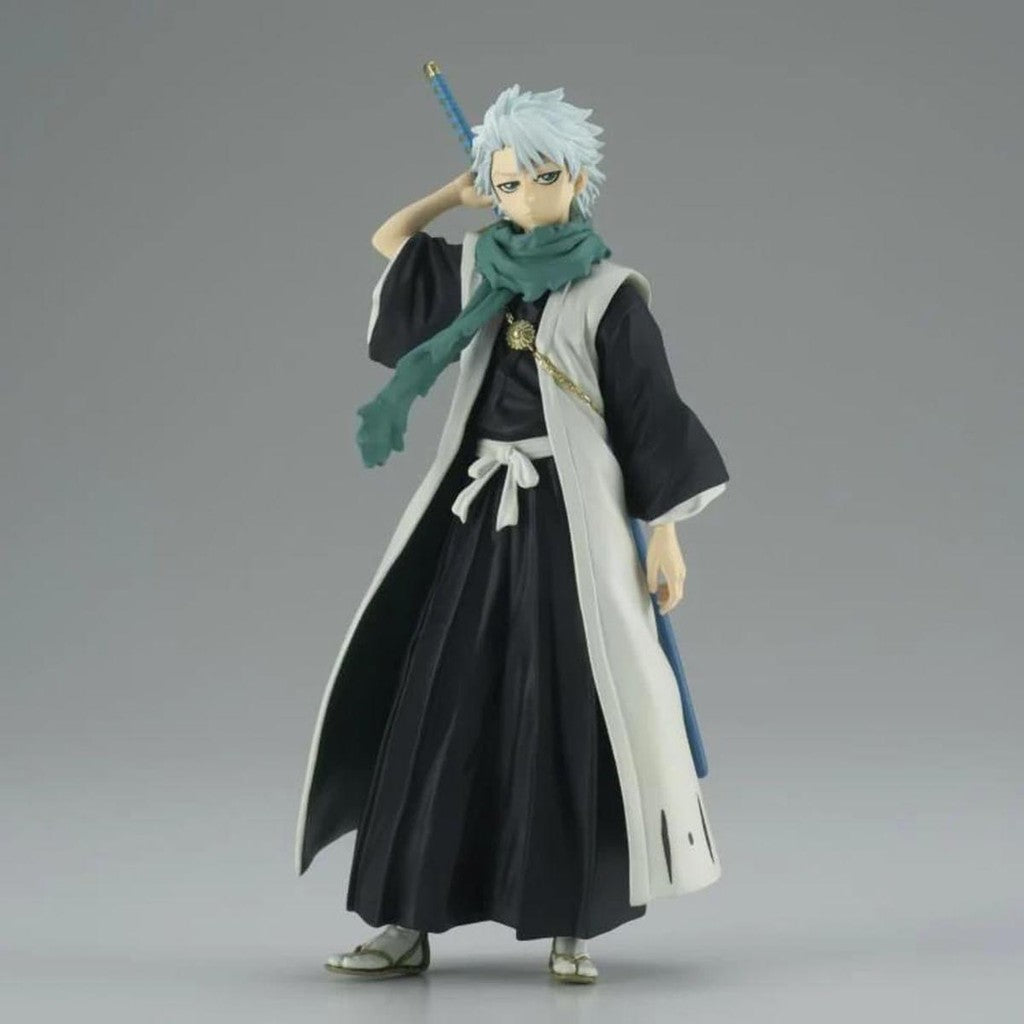 Estátua Toshiro Hitsugaya - Bleach - Solid and Souls - BANPRESTO - BANDAI