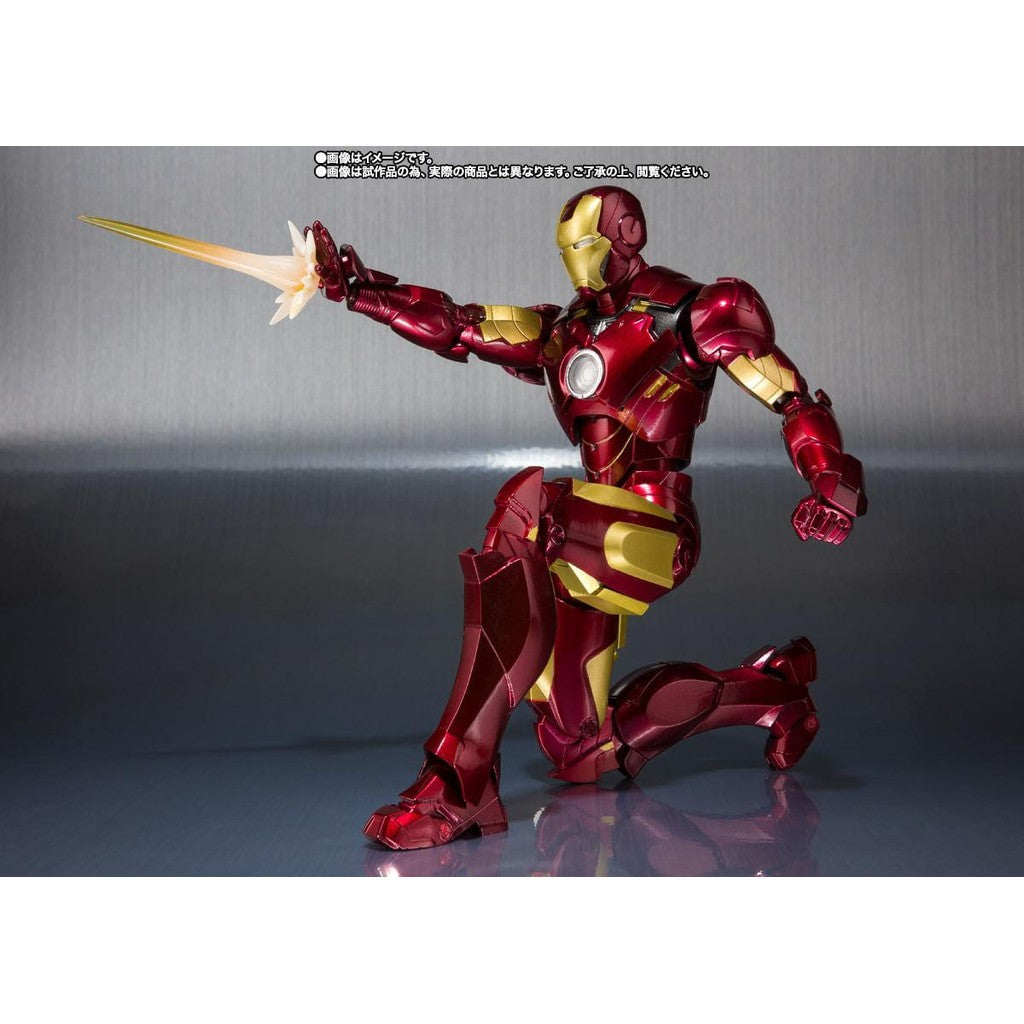 Figura Homem de Ferro MK4 15TH Anniversary Ver - Marvel - S.H.Figuarts - Bandai