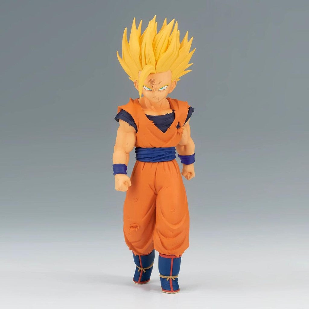 Estátua Son Gohan Super Saiyan 2 Vol 12 - Dragon Ball Z - Solid Edge Works - Banpresto - Bandai