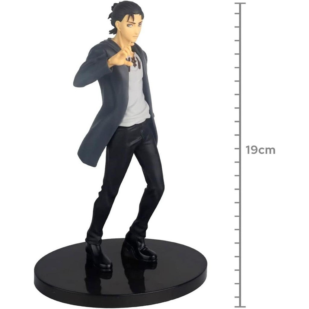 Estátua Eren Yeager The Final Season - Attack on Titan - BANPRESTO - BANDAI