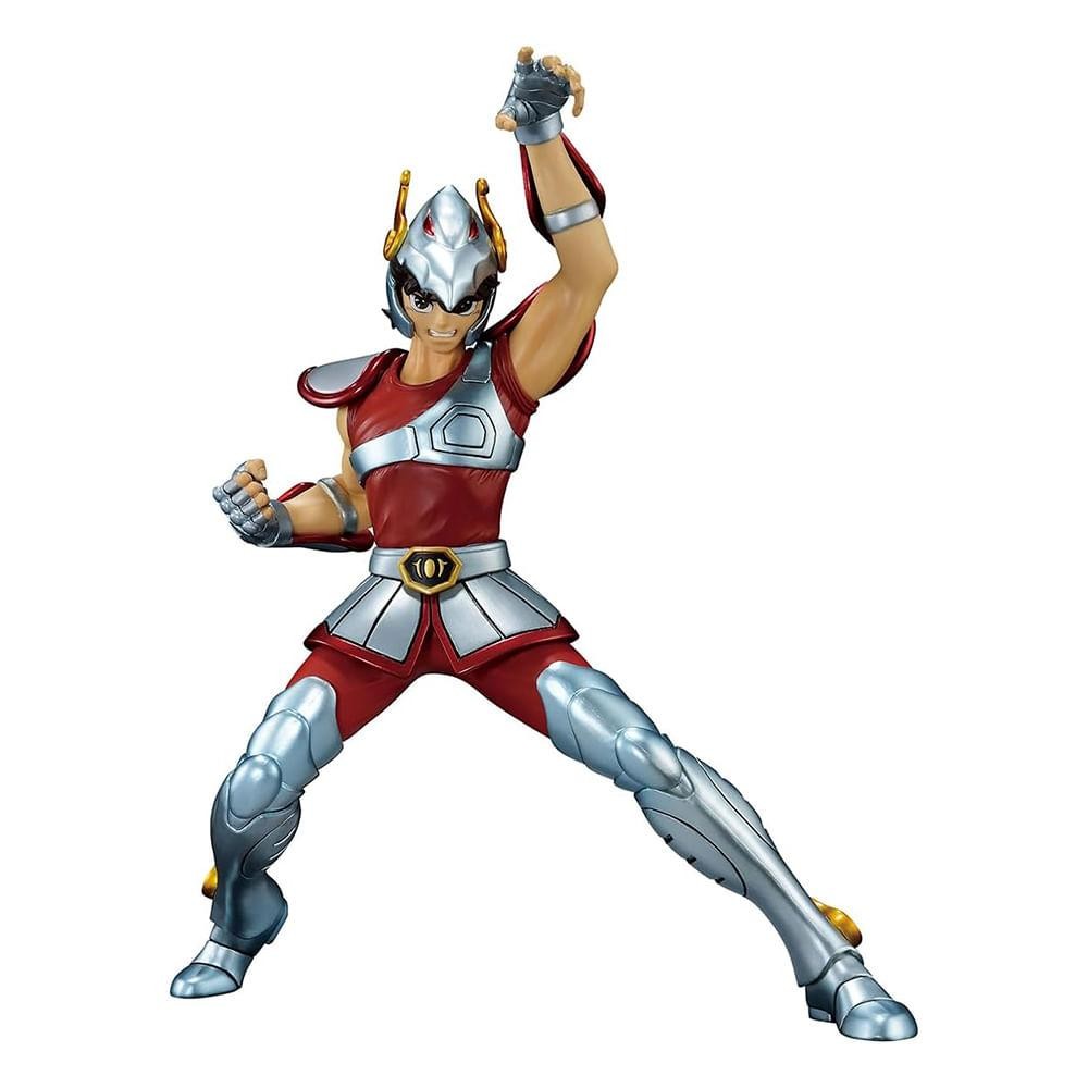 Estátua Seiya de Pegasus Gold Saints Arc - Os Cavaleiros do Zodíaco - Ichibansho - Banpresto - Bandai