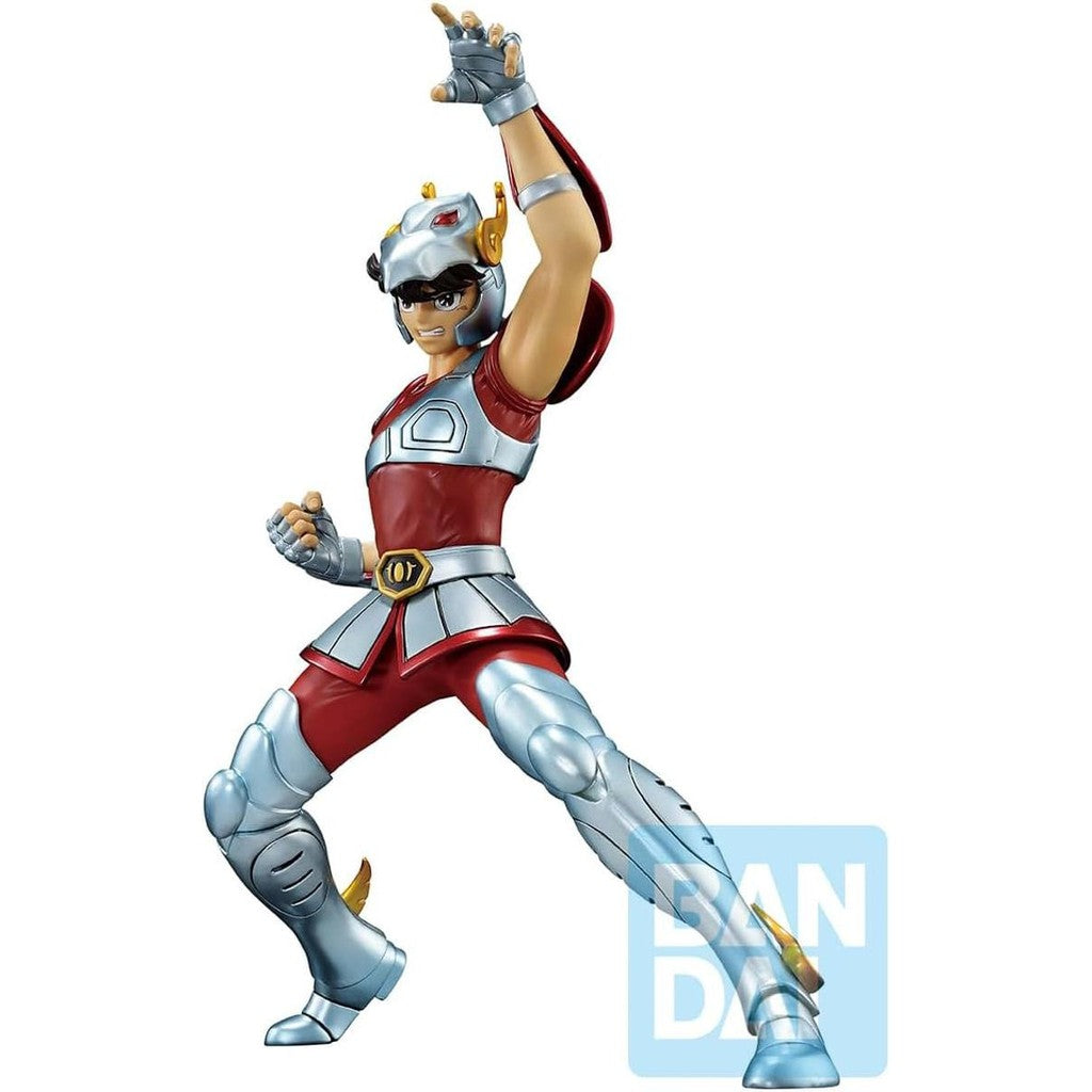 Estátua Seiya de Pegasus Gold Saints Arc - Os Cavaleiros do Zodíaco - Ichibansho - Banpresto - Bandai