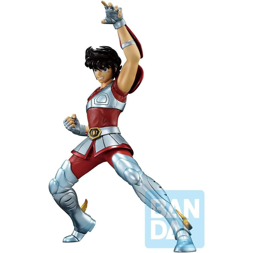 Estátua Seiya de Pegasus Gold Saints Arc - Os Cavaleiros do Zodíaco - Ichibansho - Banpresto - Bandai