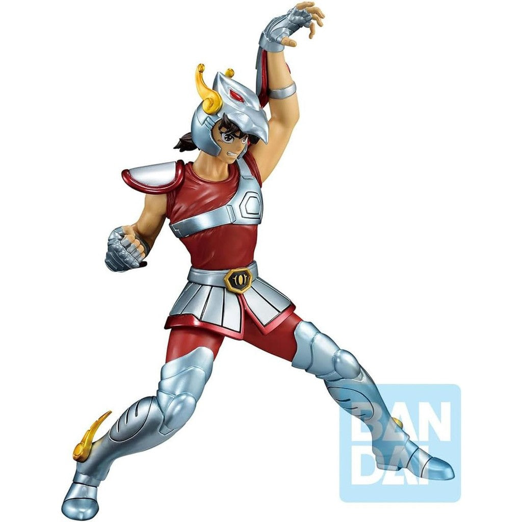 Estátua Seiya de Pegasus Gold Saints Arc - Os Cavaleiros do Zodíaco - Ichibansho - Banpresto - Bandai