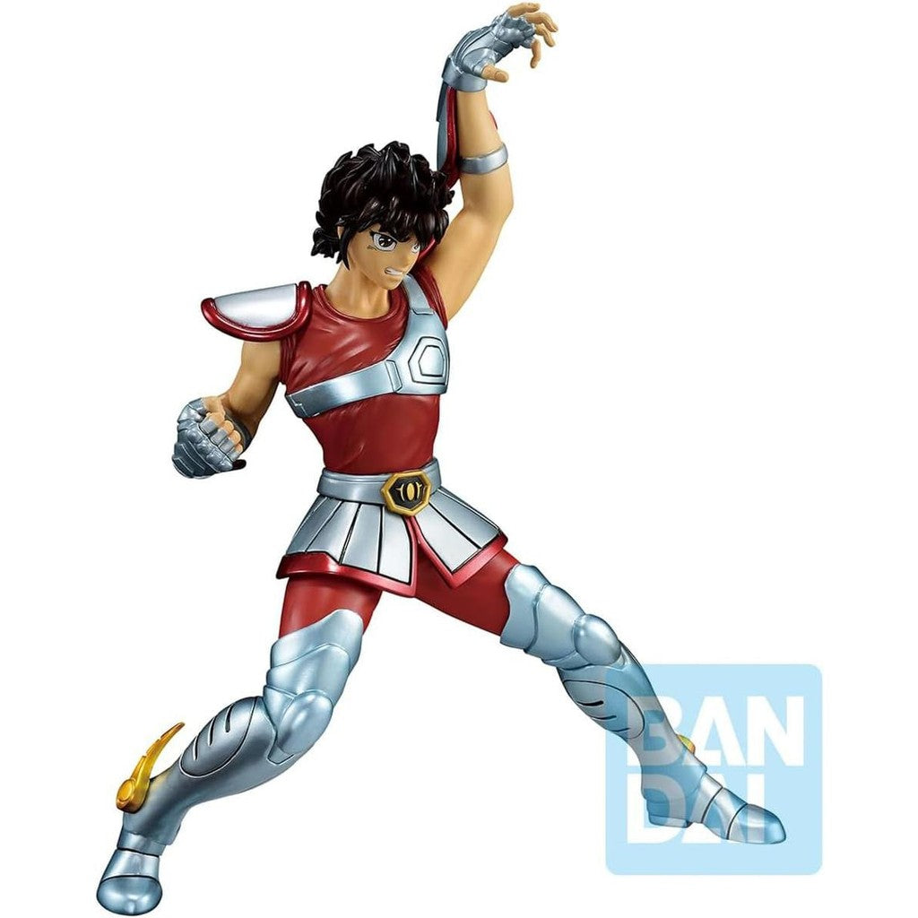 Estátua Seiya de Pegasus Gold Saints Arc - Os Cavaleiros do Zodíaco - Ichibansho - Banpresto - Bandai