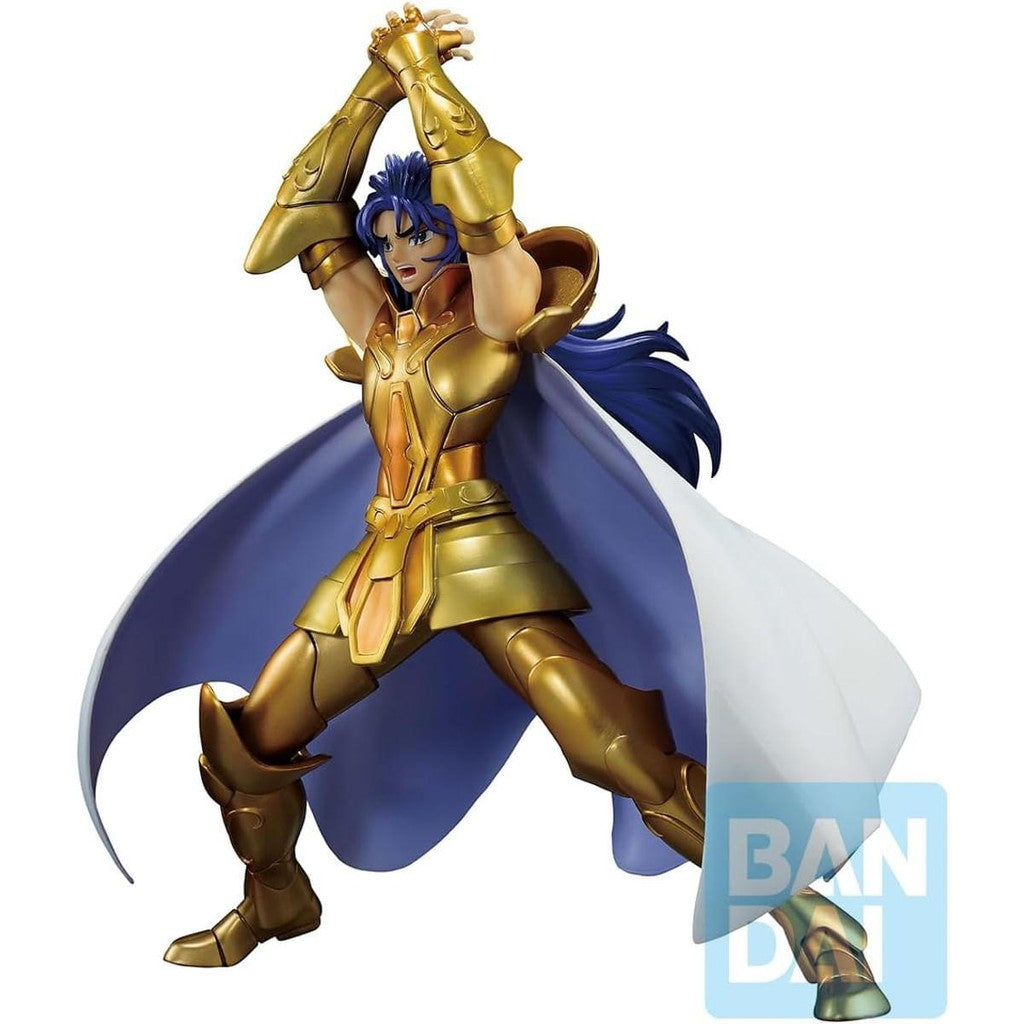 Estátua Saga de Gêmeos Gold Saints Arc - Os Cavaleiros do Zodíaco - Ichibansho - Banpresto - Bandai