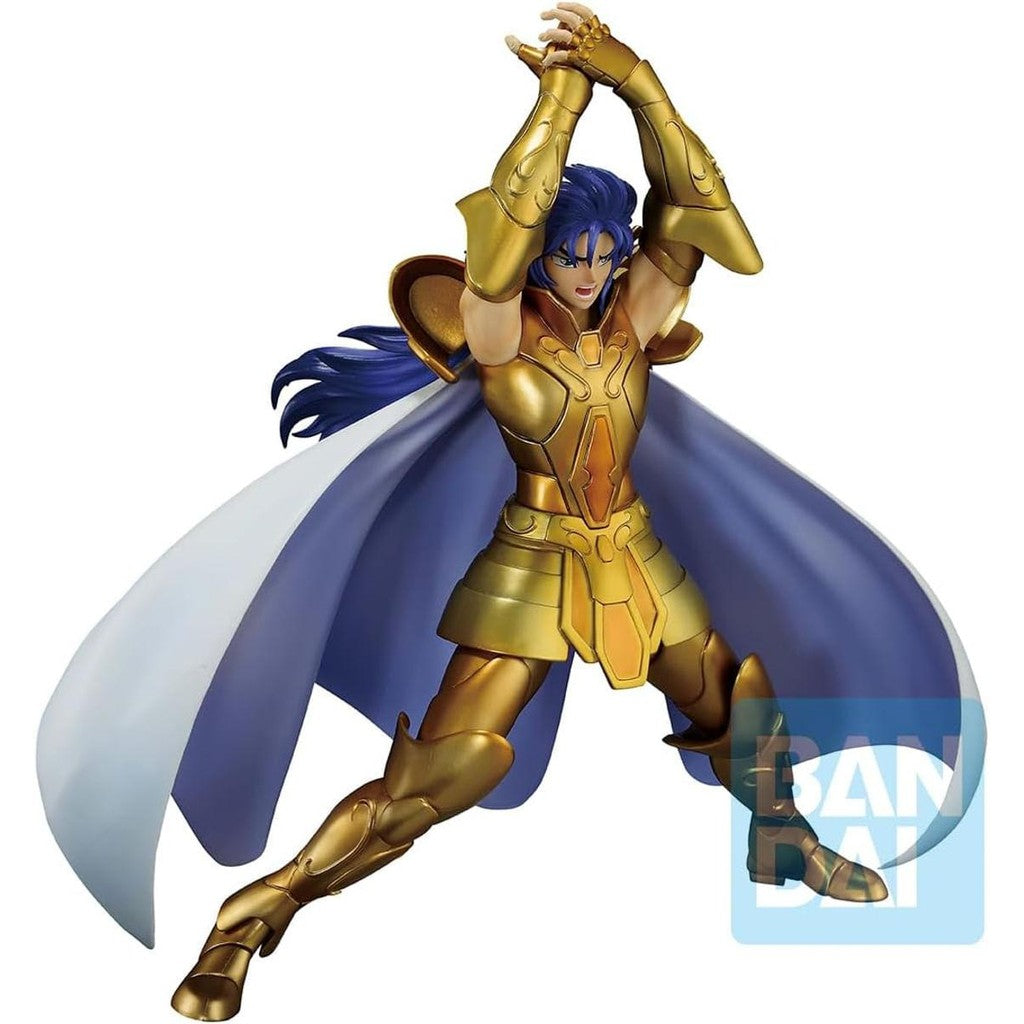 Estátua Saga de Gêmeos Gold Saints Arc - Os Cavaleiros do Zodíaco - Ichibansho - Banpresto - Bandai