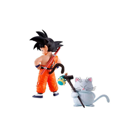 Estátua Son Goku and Korin The Lookout Above The Clouds - Dragon Ball - Ichibansho - banpresto - Bandai