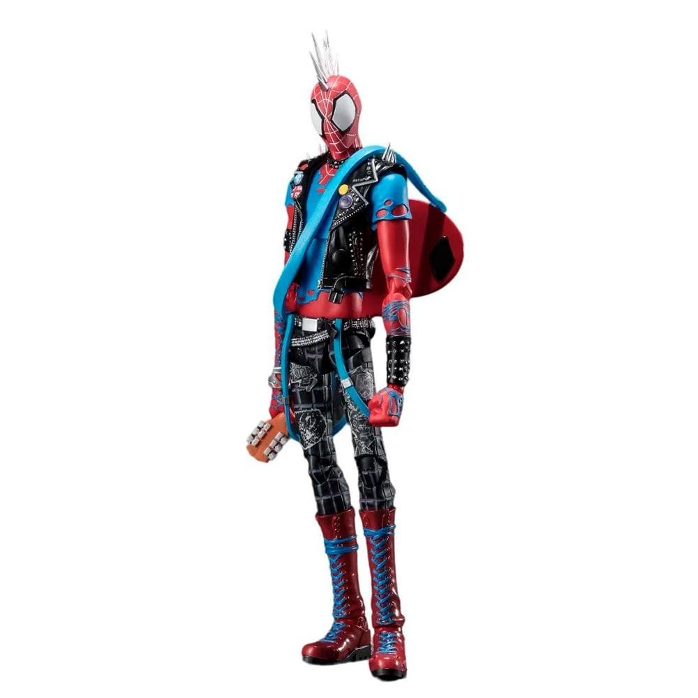 Figura Spider-Punk - Spider-man Across The Spider-Verse - S.H.Figuarts - Bandai
