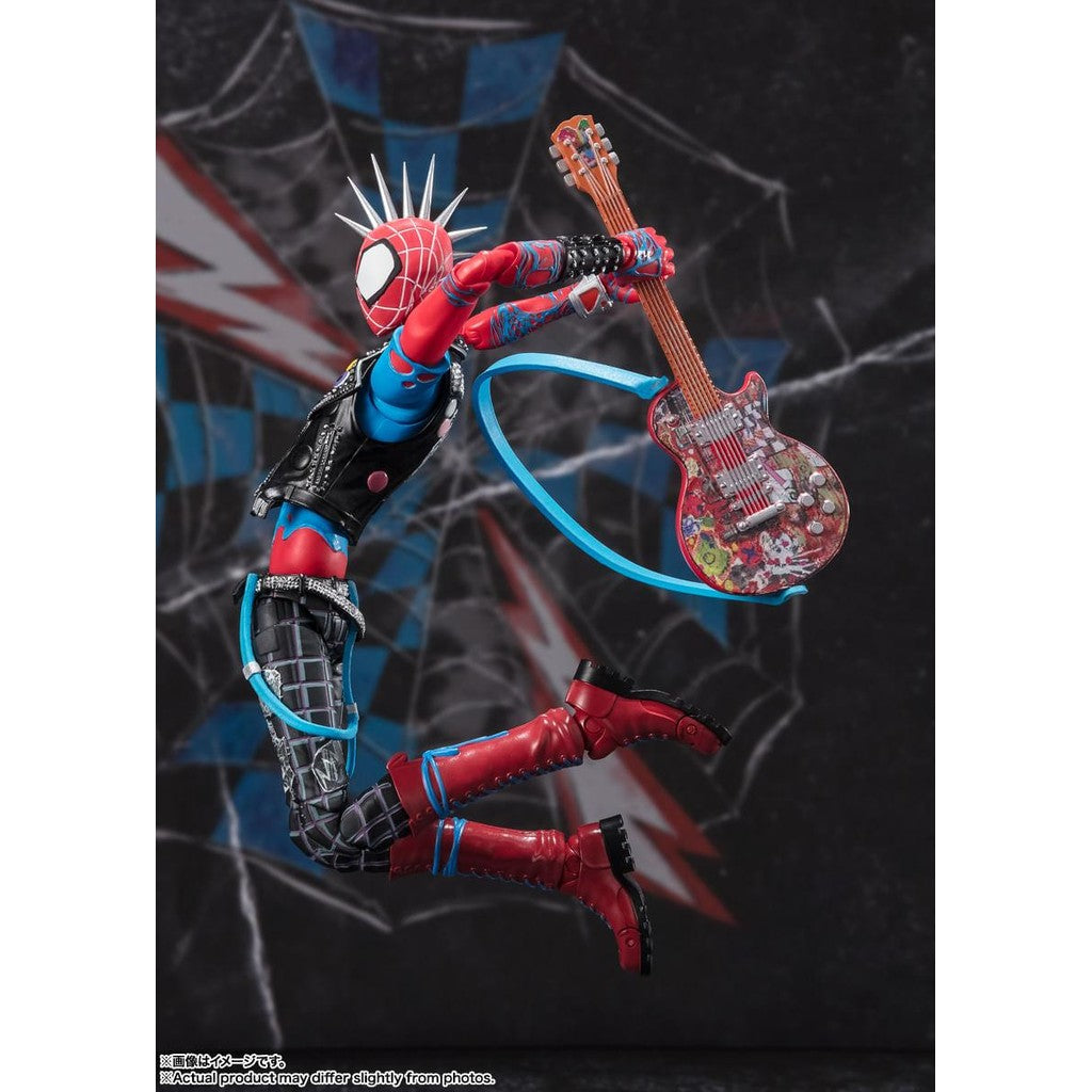Figura Spider-Punk - Spider-man Across The Spider-Verse - S.H.Figuarts - Bandai