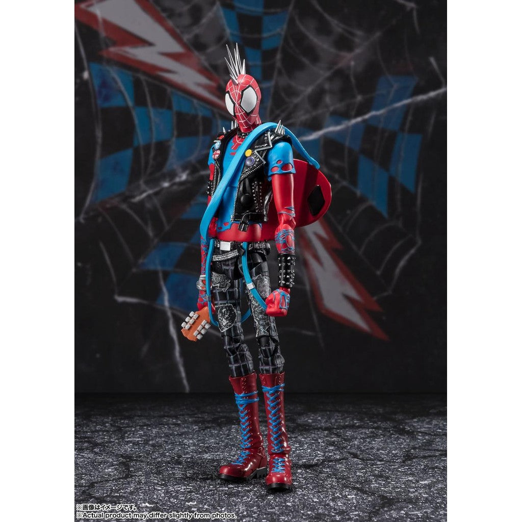 Figura Spider-Punk - Spider-man Across The Spider-Verse - S.H.Figuarts - Bandai