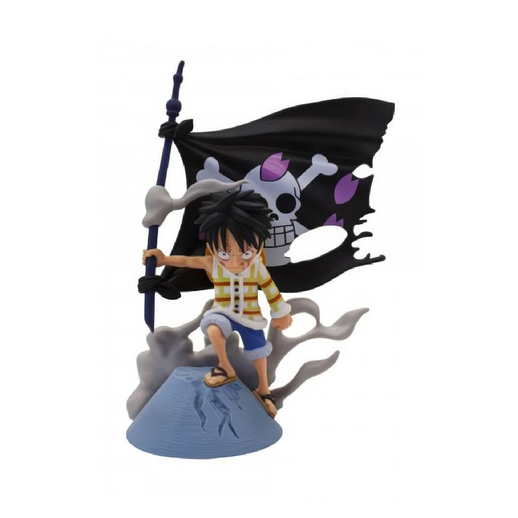 Estátua Monkey D. Luffy - One Piece - WCF Log Stories - Banpresto - Bandai