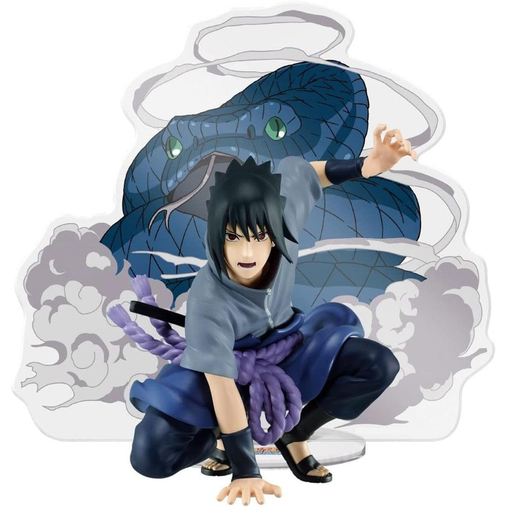 Estátua Uchiha Sasuke - Naruto Shippuden - Panel Spectacle Special - Bandai