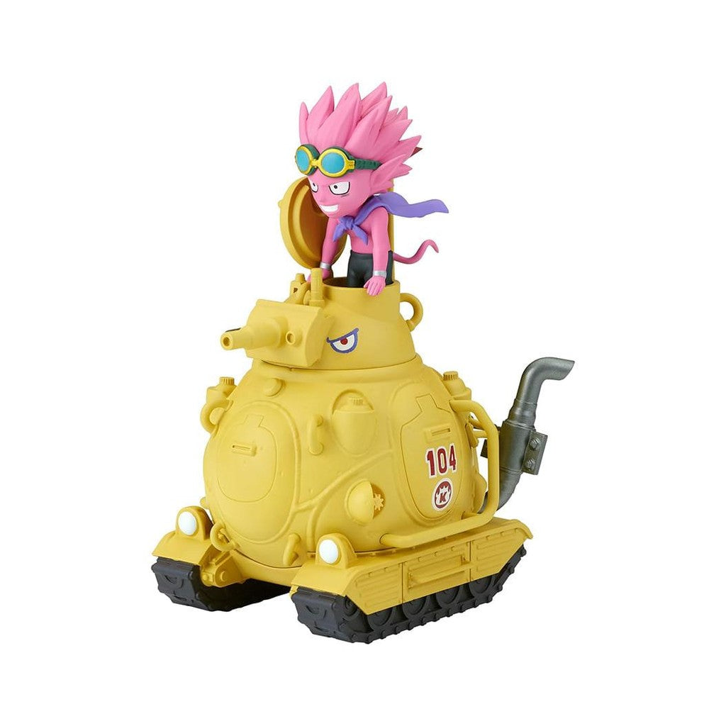 Estátua Sand Land Royal Army Tank Corps no. 104 - Sand Land - Mega World Collectable - Banpresto - Bandai