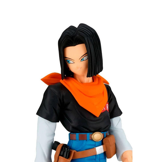 Estátua Android 17 - Dragon Ball Z - Solid Edge Works - Banpresto - Bandai