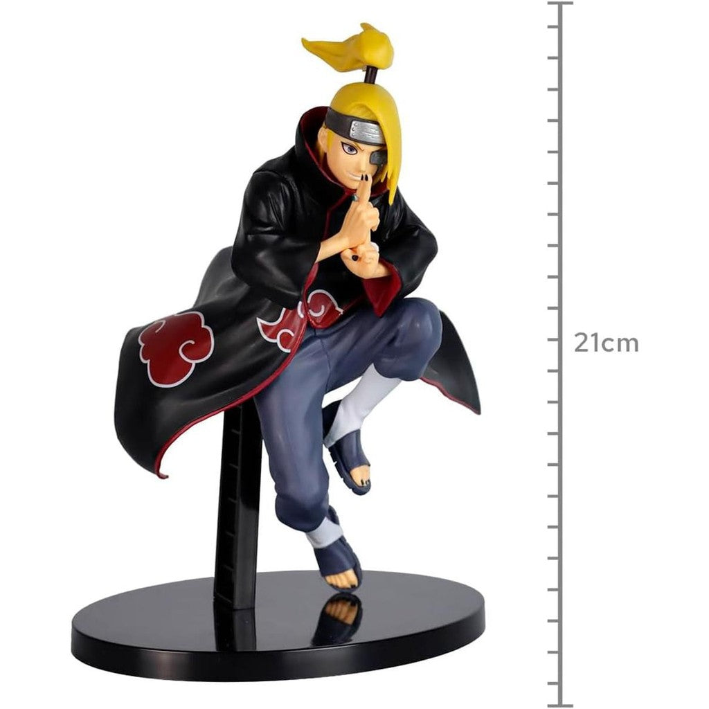 Estátua Deidara - Naruto Shippuden - Vibration Stars - Banpresto - Bandai